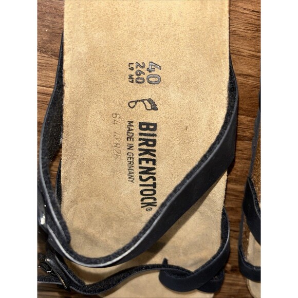 Birkenstock Mayari Birko-Flor Toe Loop Leather Sandals Women's 9/9.5 Eur Sz 40 - Picture 6 of 12
